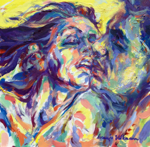 Volkmann_Passion II Commision for Sharyn Hahn 2014_oilonwoodpanel_12x12in