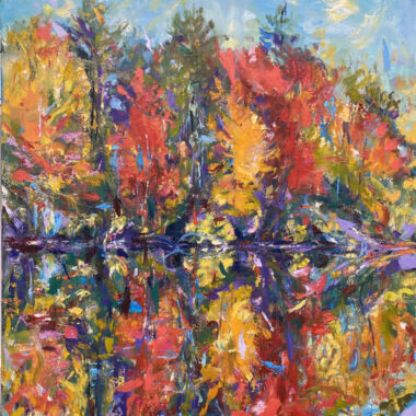 ©Judy Volkmann, Autumn Reflection, SOLD, Private Collection, ME