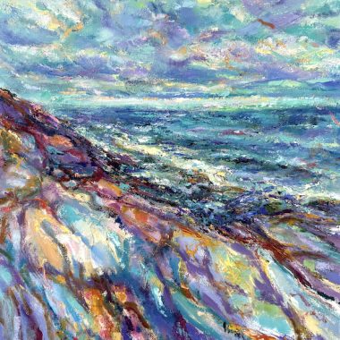 ©Judy Volkmann, Unity, 2025, oil on canvas, 24 x 18 in, $1,200 Available