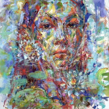 ©Judy Volkmann, Water Lily, SOLD, Private Collection