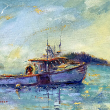 ©Judy Volkmann, Harbor Morning, SOLD, Private Collection